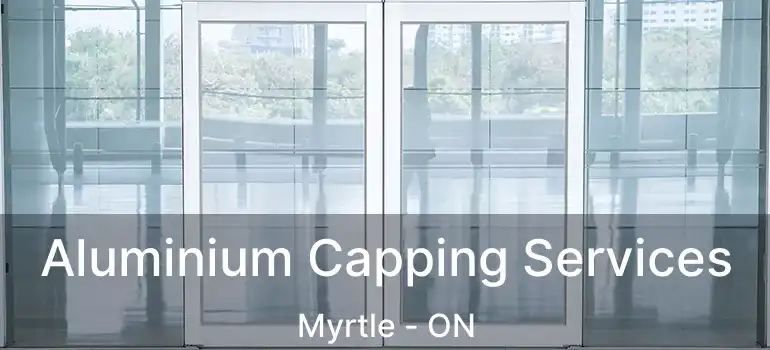  Aluminium Capping Services Myrtle - ON