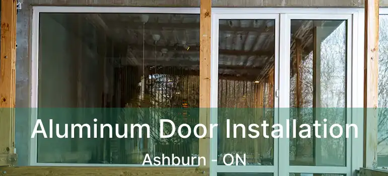  Aluminum Door Installation Ashburn - ON
