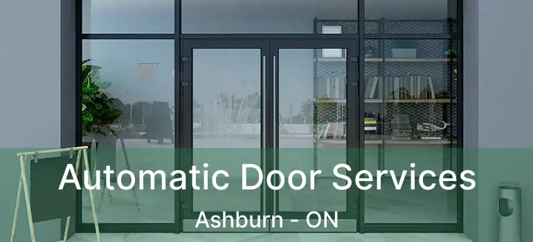  Automatic Door Services Ashburn - ON