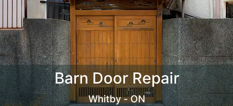  Barn Door Repair Whitby - ON