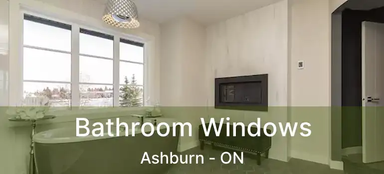  Bathroom Windows Ashburn - ON