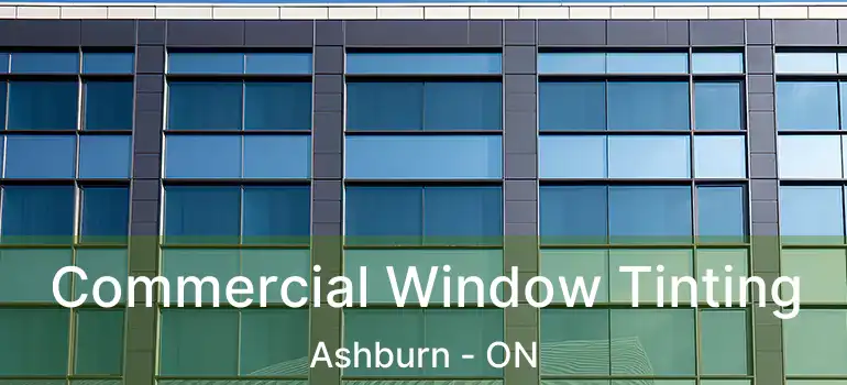  Commercial Window Tinting Ashburn - ON