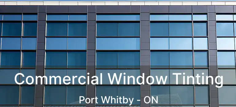 Commercial Window Tinting Port Whitby - ON