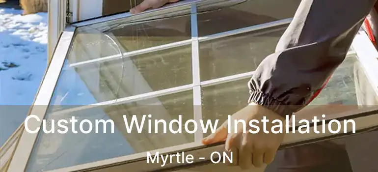  Custom Window Installation Myrtle - ON