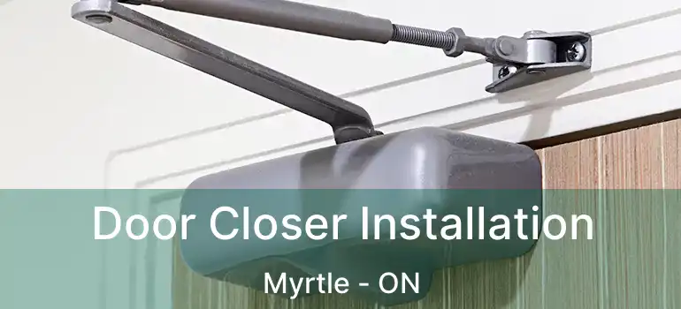  Door Closer Installation Myrtle - ON