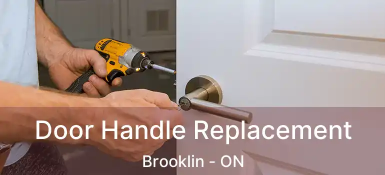  Door Handle Replacement Brooklin - ON