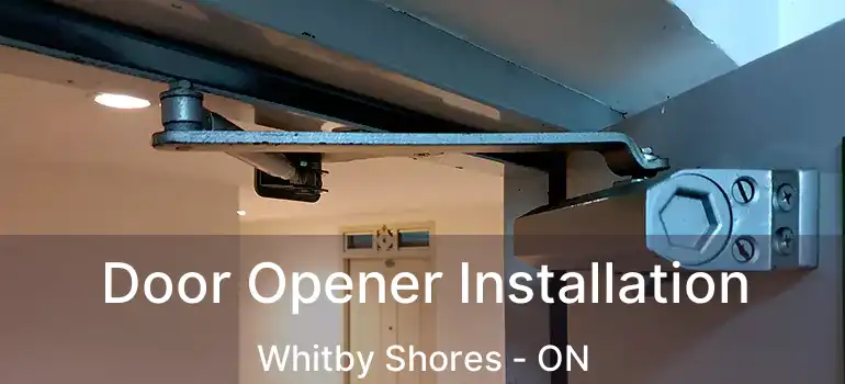  Door Opener Installation Whitby Shores - ON