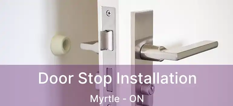  Door Stop Installation Myrtle - ON