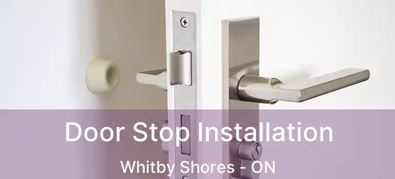  Door Stop Installation Whitby Shores - ON