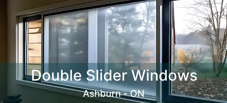 Double Slider Windows Ashburn - ON