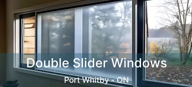  Double Slider Windows Port Whitby - ON