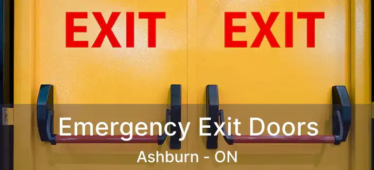  Emergency Exit Doors Ashburn - ON
