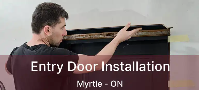  Entry Door Installation Myrtle - ON