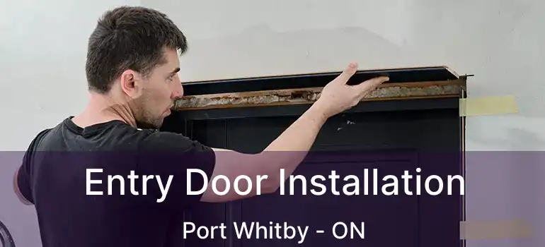  Entry Door Installation Port Whitby - ON