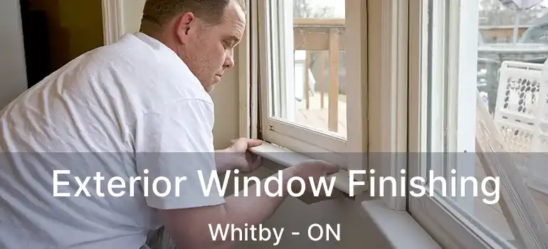  Exterior Window Finishing Whitby - ON