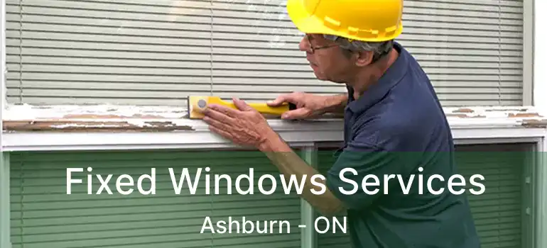  Fixed Windows Services Ashburn - ON