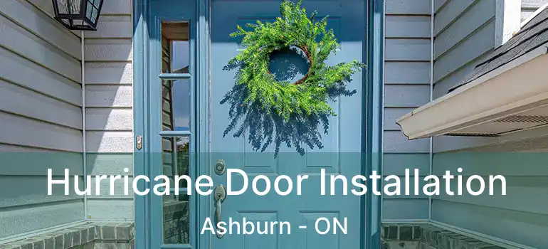  Hurricane Door Installation Ashburn - ON