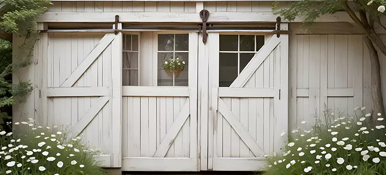 Rear Barn Door Repair in Whitby, ON
