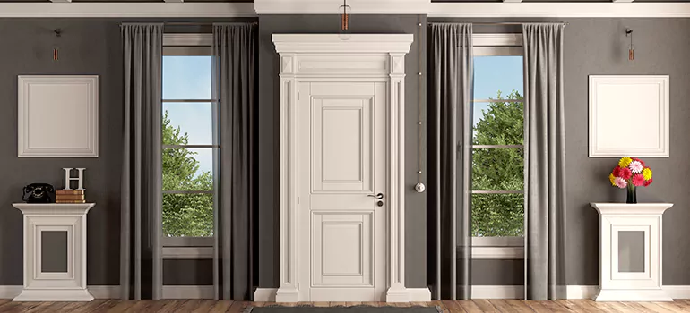 Removable Center Door Mullion in Whitby, Ontario
