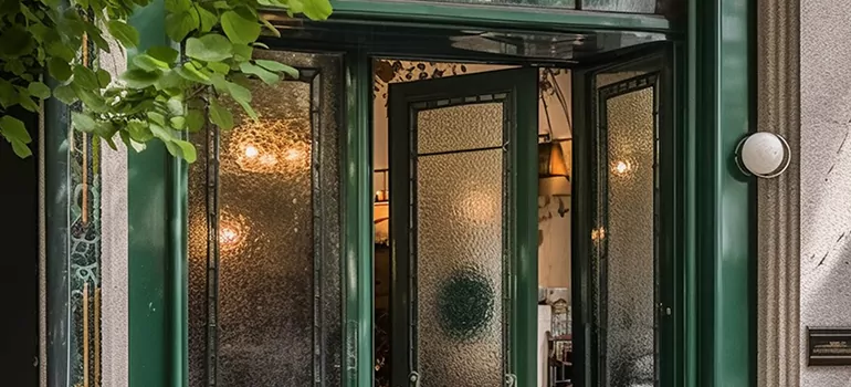 Frosted Pantry Door in Whitby, Ontario