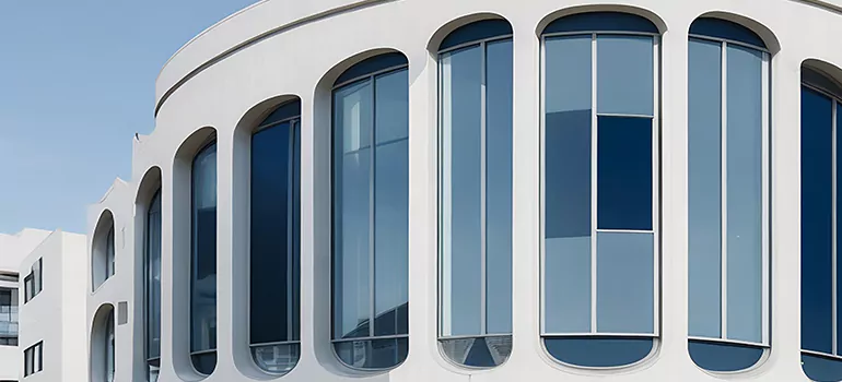 Geometric Window Curtains in Whitby, ON