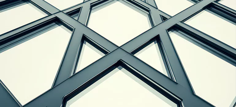 Geometric Window Shades in Whitby, ON