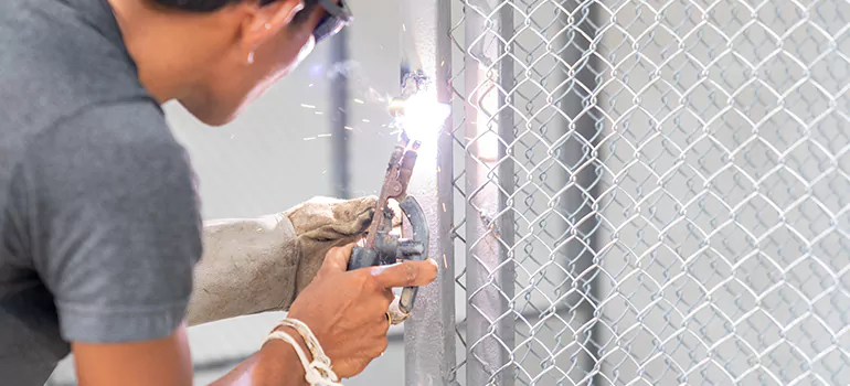 Commercial Mesh Door Repair in Whitby, ON