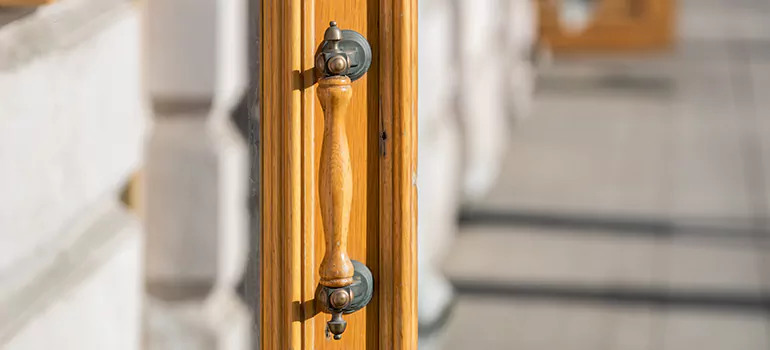 Wooden Pull Bar Installation in Whitby, Ontario