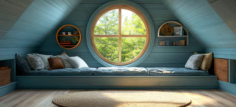 Custom Round Windows in Whitby, Ontario