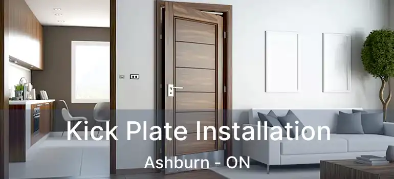  Kick Plate Installation Ashburn - ON