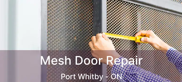  Mesh Door Repair Port Whitby - ON