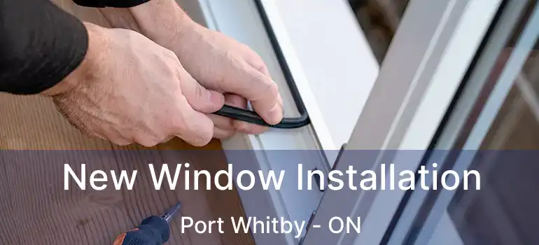  New Window Installation Port Whitby - ON