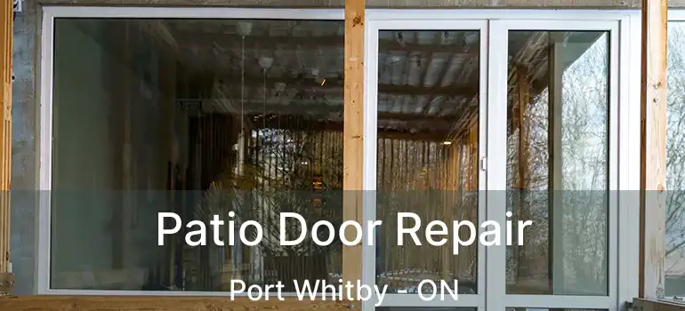  Patio Door Repair Port Whitby - ON