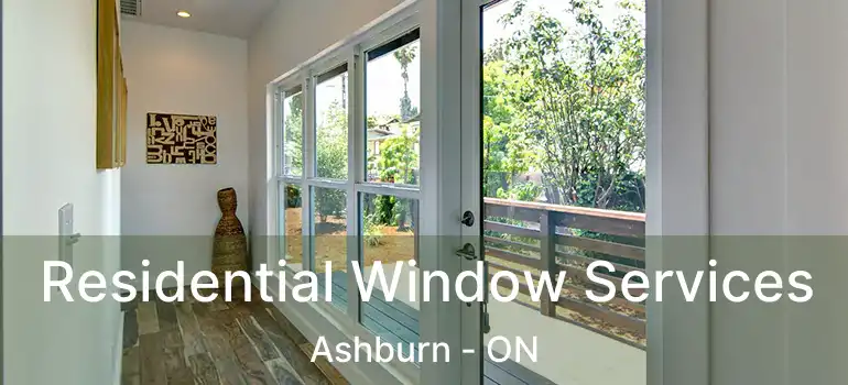  Residential Window Services Ashburn - ON