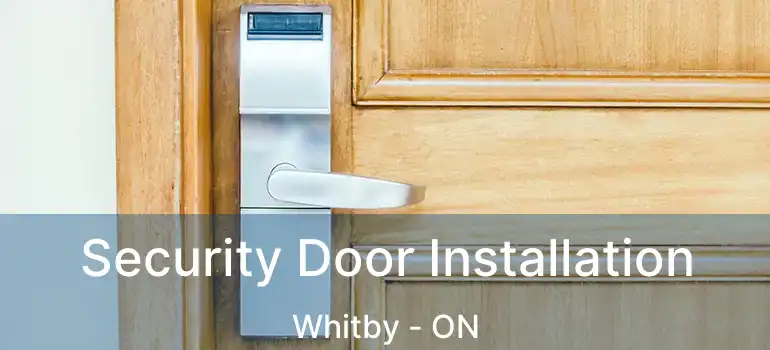  Security Door Installation Whitby - ON