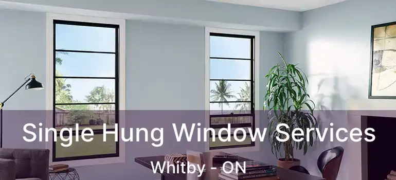  Single Hung Window Services Whitby - ON