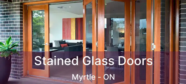  Stained Glass Doors Myrtle - ON