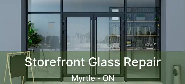  Storefront Glass Repair Myrtle - ON