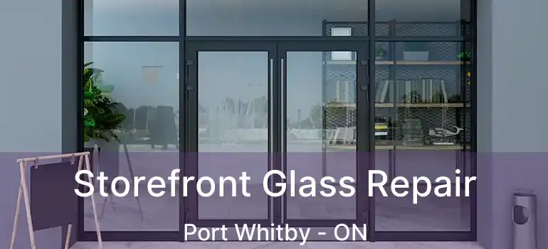  Storefront Glass Repair Port Whitby - ON