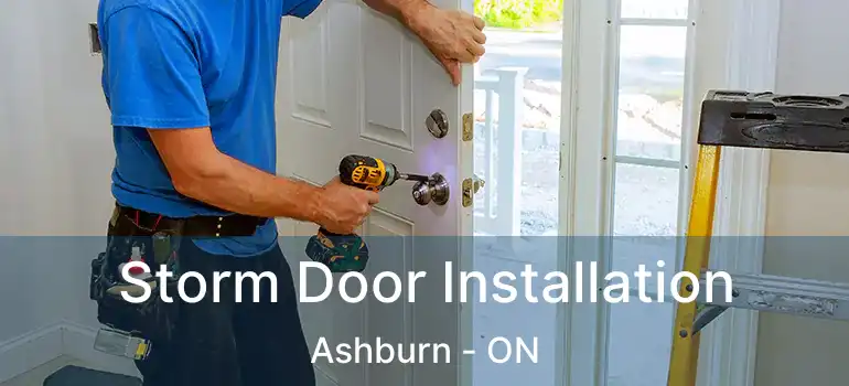  Storm Door Installation Ashburn - ON