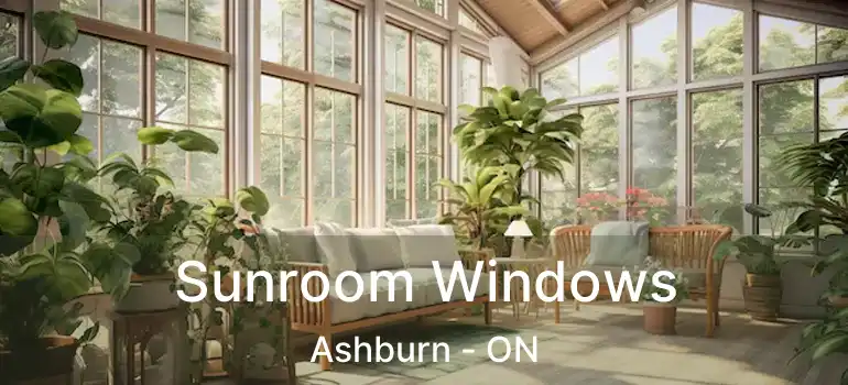  Sunroom Windows Ashburn - ON