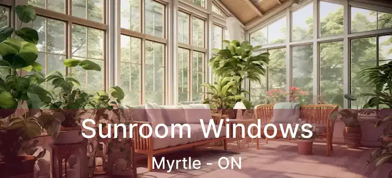  Sunroom Windows Myrtle - ON