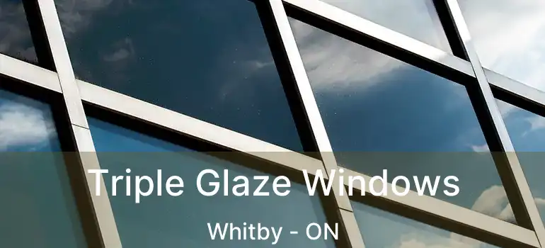  Triple Glaze Windows Whitby - ON