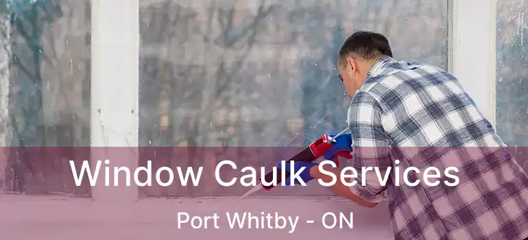  Window Caulk Services Port Whitby - ON