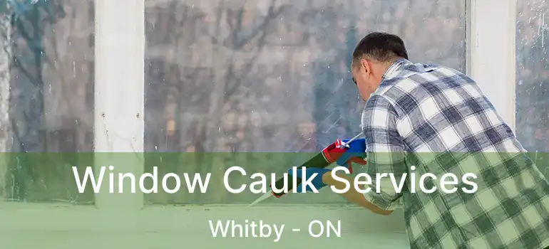  Window Caulk Services Whitby - ON