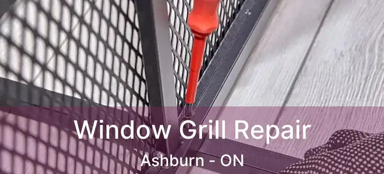  Window Grill Repair Ashburn - ON