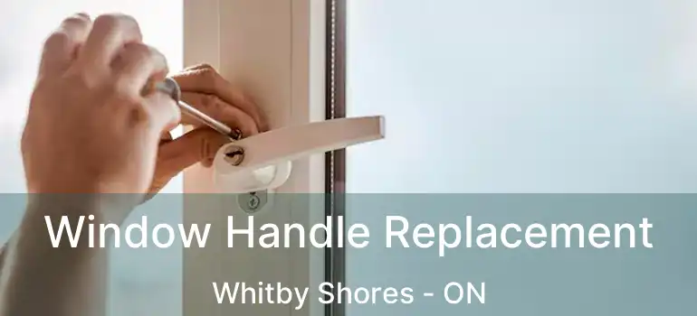  Window Handle Replacement Whitby Shores - ON