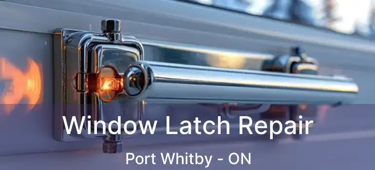  Window Latch Repair Port Whitby - ON