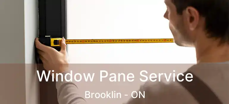  Window Pane Service Brooklin - ON