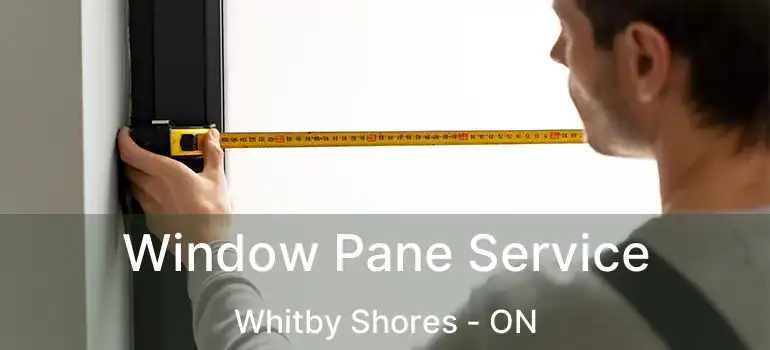  Window Pane Service Whitby Shores - ON